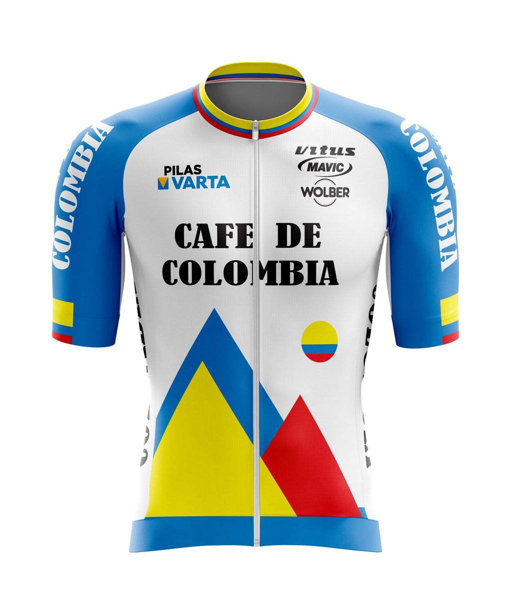 JERSEY CAFÉ DE COLOMBIA BLANCO
